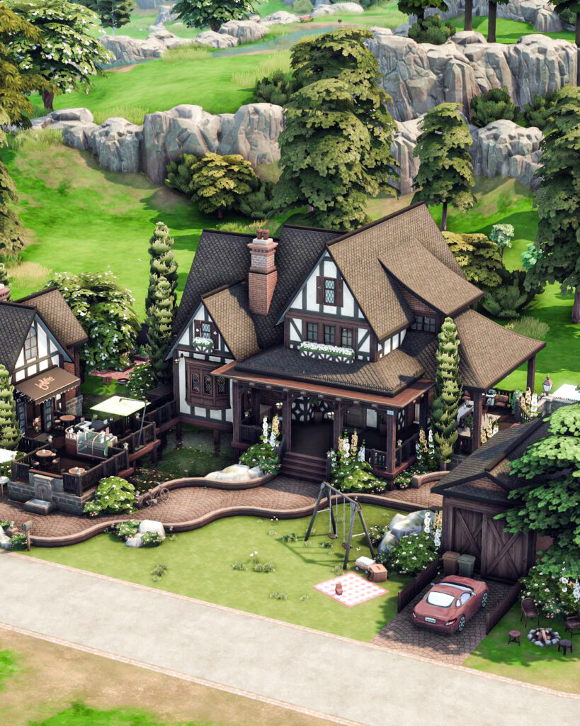 12 Charming Sims 4 Cottage Homes for the Coziest Save (No CC) 53 sims 4 family cottage 1