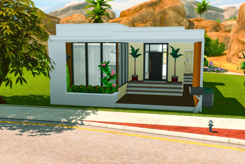 The Cutest Sims 4 Tiny Homes for Cozy Small-Space Gameplay (No CC) 12 tiny modern sims 4 home
