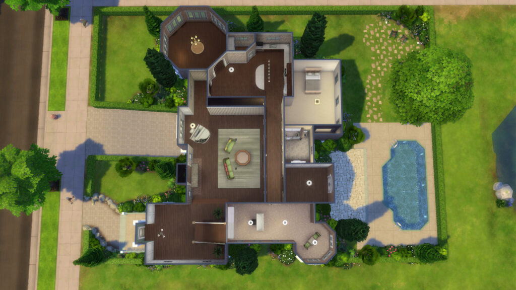 12 Sims 4 House Shells & Unfurnished Homes Ready for Your Dream Build (No CC) 48 sims 4 unfurnished family home 1 4